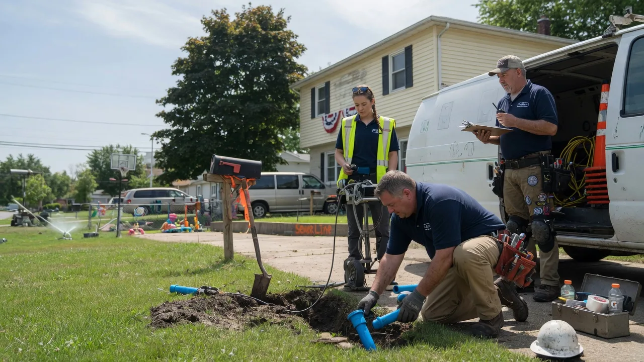 Slab Leak Repair in West Mansfield, OH near me